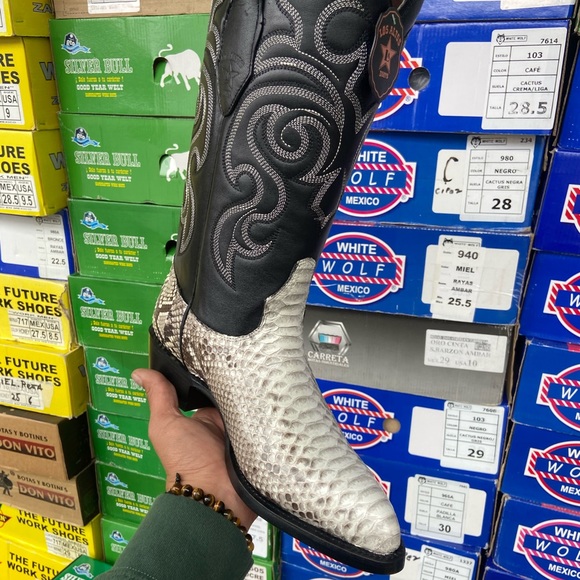 Genuine python by Los Altos boots - Picture 2 of 4